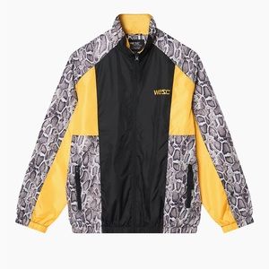 Unisex Track Bomber Colorblock Jacket